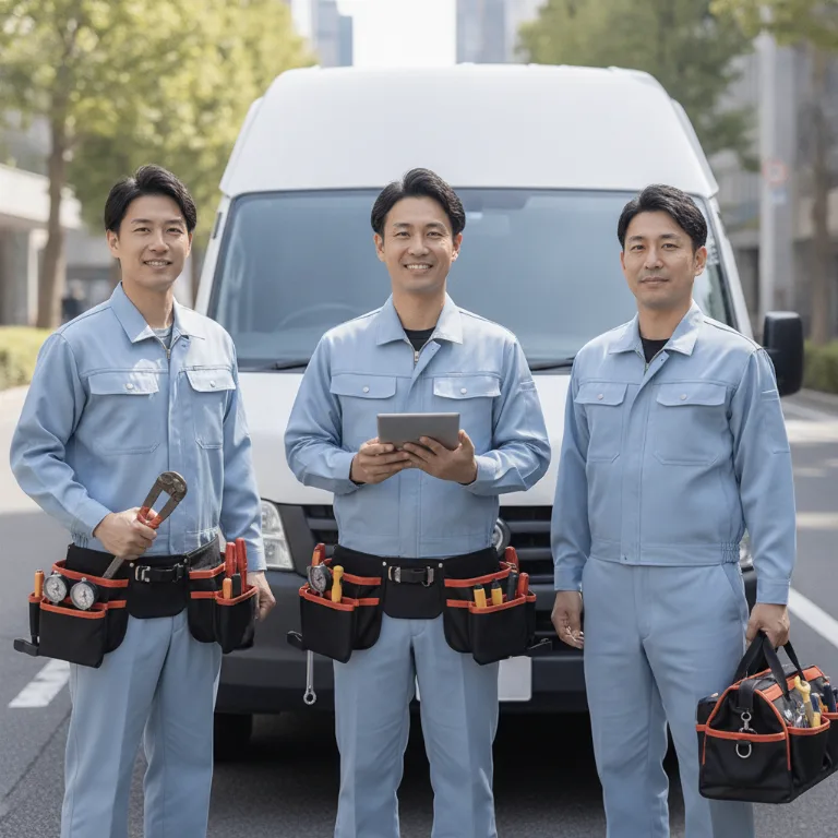大川市での作業